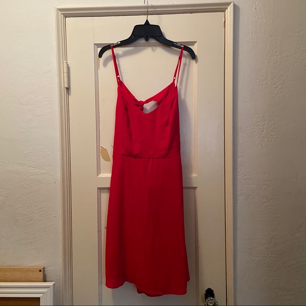 NWT ASOS Pink Tie back Minidress